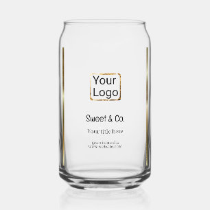 Verre Canette ajoutez personnalisé votre logo nom de l'entrepris