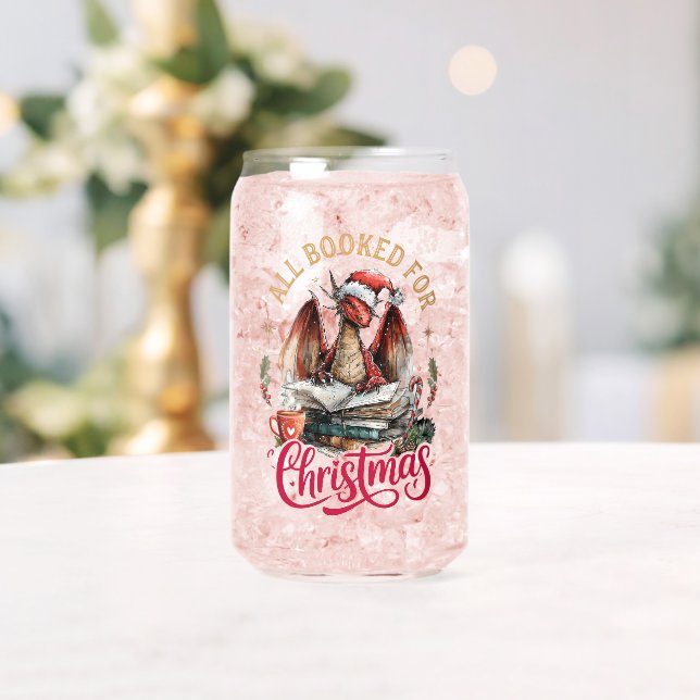 Verre Canette All Booked for Christmas Dragon  (Insitu (Mariage))