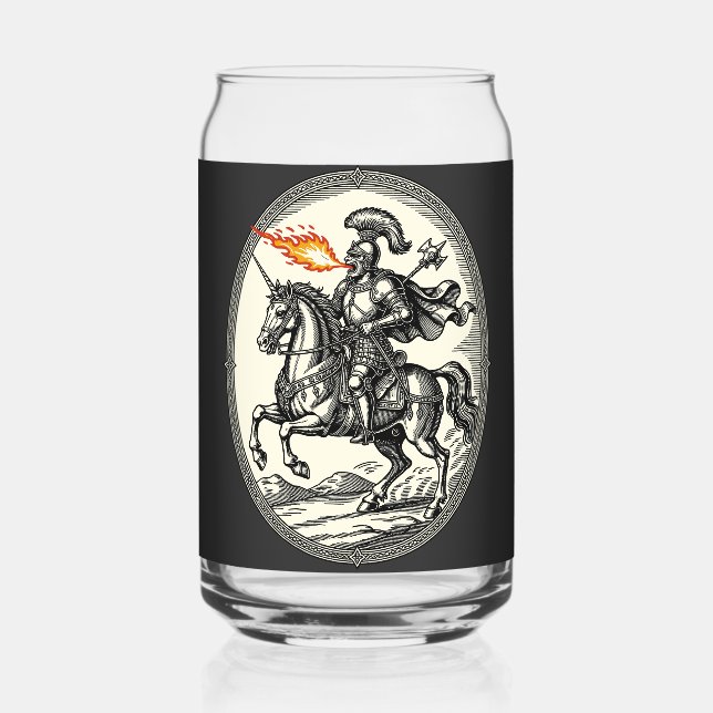 Verre Canette Alloces Le Maréchal qui souffle du feu (Verso)