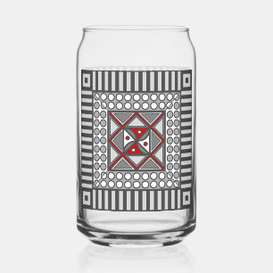 Verre Canette Alternatif géométrique