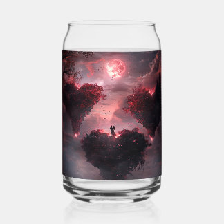 Verre Canette Amants liés