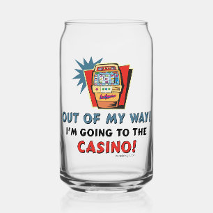 Verre Canette Amateurs de casino