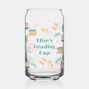 Verre Canette Amateurs de livres personnalisés Drinkware