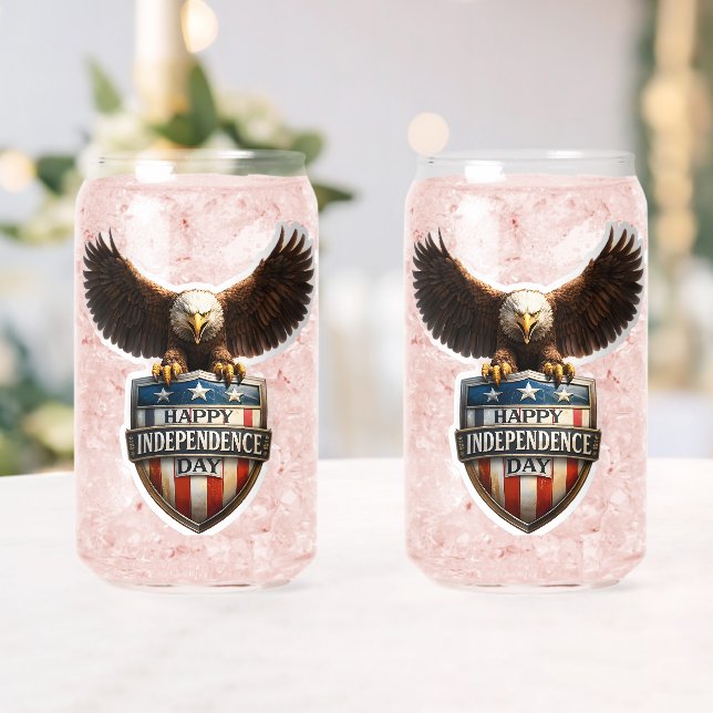 Verre Canette American Eagle Jour de l'Indépendance de (Insitu (Mariage))
