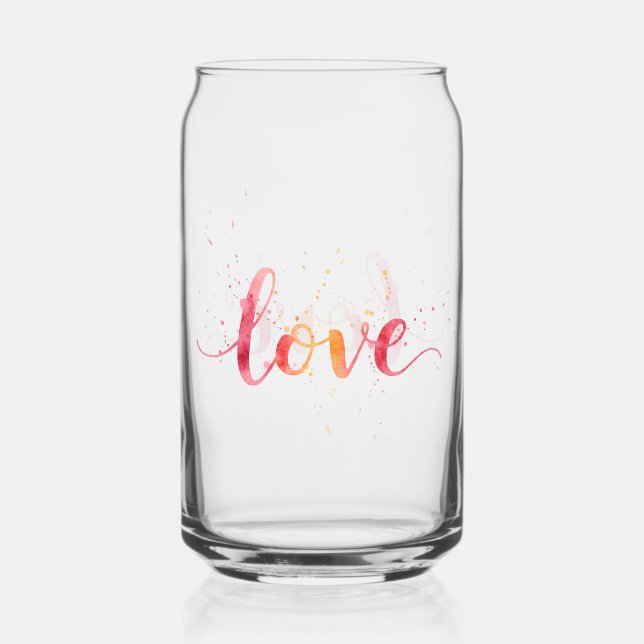 Verre Canette Amour (Recto)