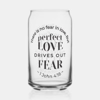 Amour Éternel - 1 Jean 4:18 Citation Écriture Art