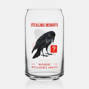Verre Canette Analyste en intelligence d'affaires Crow