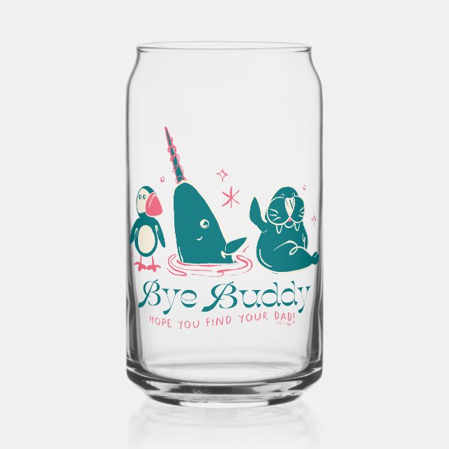 Verre Canette Animal Friends - Bye Buddy Hope You Find Your Papa (Recto)