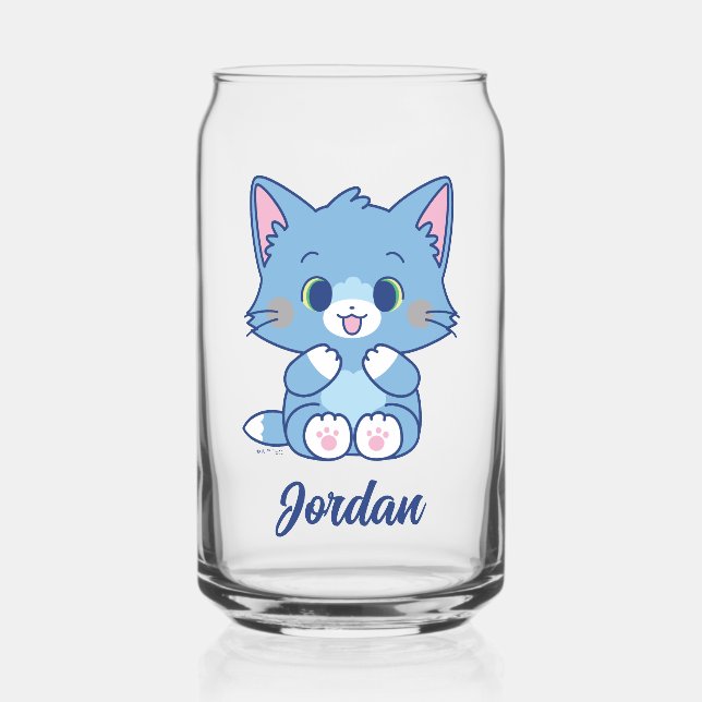 Verre Canette Anime Tom et Jerry - Tom (Recto)