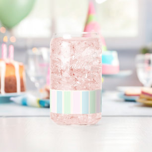 Verre Canette Anniversaire du Beach Club