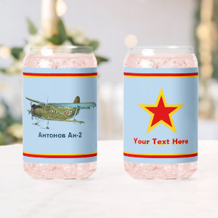 Verre Canette Antonov An-2 Biplane soviétique