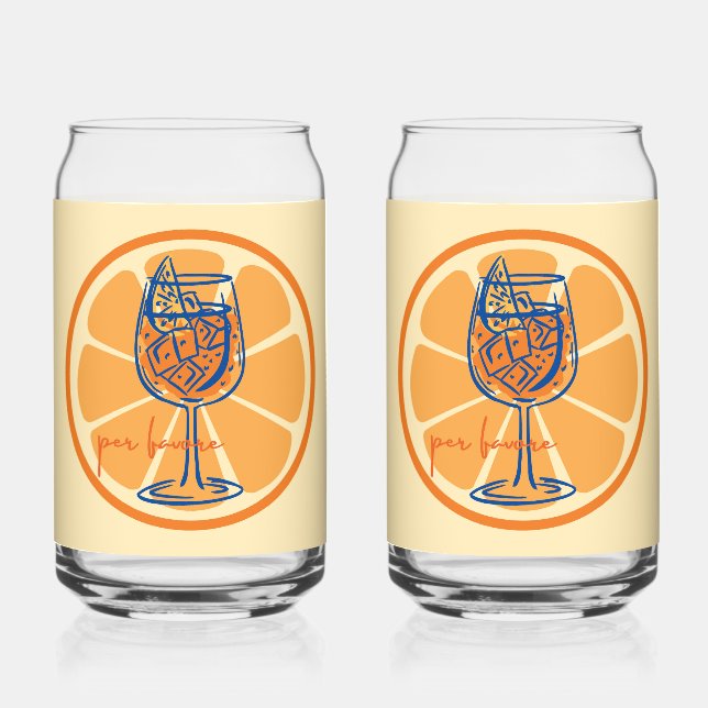 Verre Canette Aperol Par Faveur (Recto)