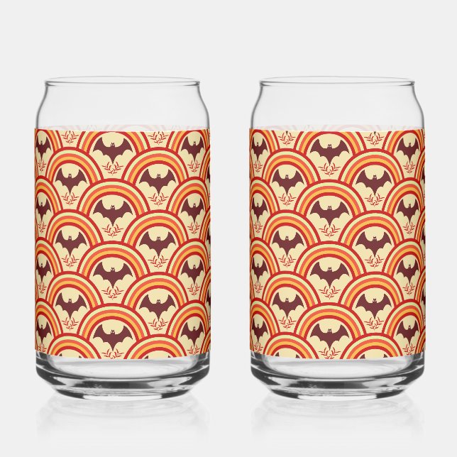 Verre Canette Arc arc-en-ciel d'Halloween (Recto)