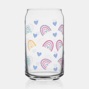 Verre Canette Arcs-en-ciel