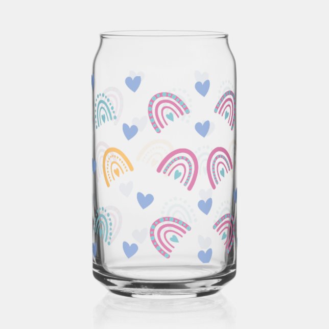 Verre Canette Arcs-en-ciel (Recto)