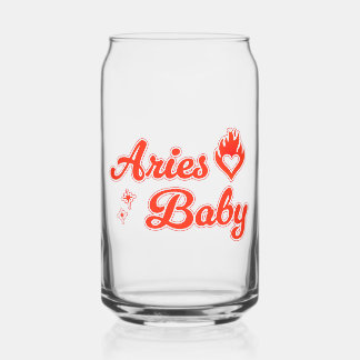 Verre Canette Aries baby glass