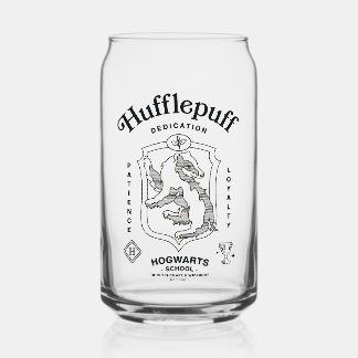 Verre Canette Armoiries de dévouement HUFFLEPUFF™ Patience Loyau