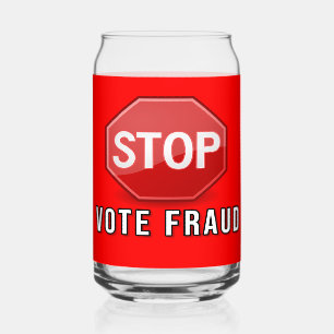 Verre Canette Arrêter la fraude électorale