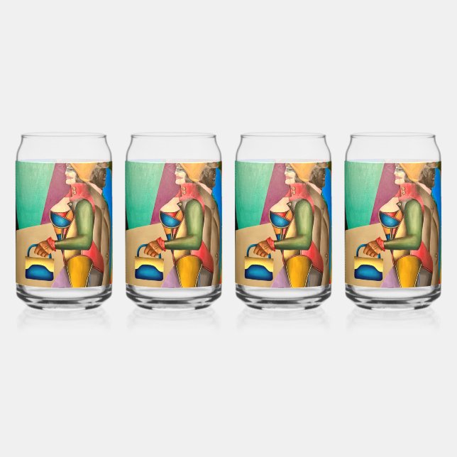 Verre Canette art (Recto)