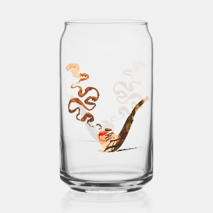 Verre Canette Art de fumer la pipe 1