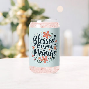 Verre Canette Art floral inspirant au-delà de toute mesure