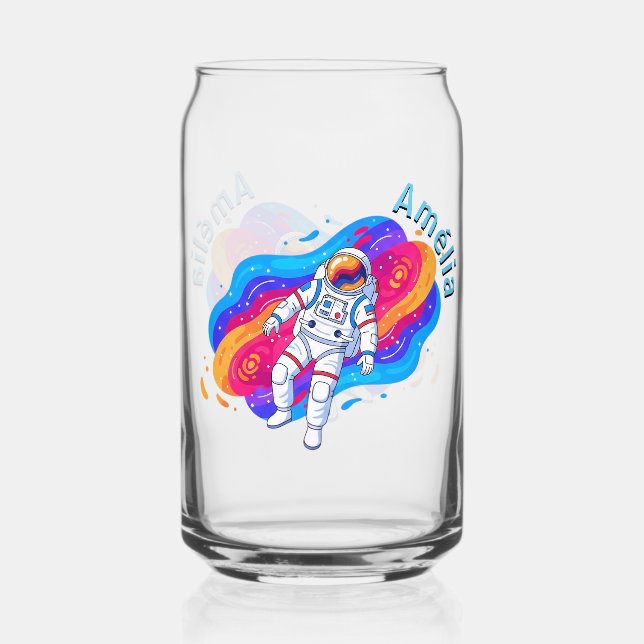 Verre Canette Astronaute (Recto)