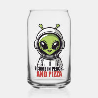Astronaute Alien Mignon "Je viens en paix et avec