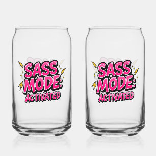 Verre Canette Attitude impertinente et pop art audacieux
