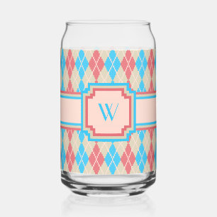 Verre Canette Au Jacquard de plage