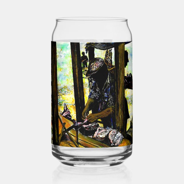 Verre Canette Au sud du paradis, à l'ouest de l'enfer (Recto)