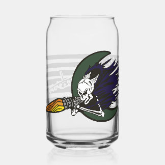Verre Canette Avion Spectre