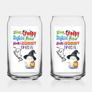 Verre Canette Ayez des nuits flippantes remplies de friandises d