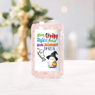 Verre Canette Ayez des nuits flippantes remplies de friandises d