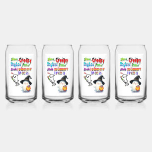 Verre Canette Ayez des nuits flippantes remplies de friandises d