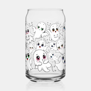 Verre Canette Baby Ghosts Éffrayant mignon Halloween humeur