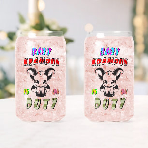Verre Canette Baby Krampus est en service