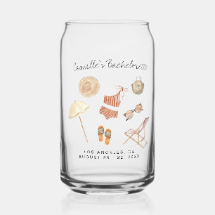 Verre Canette Bachelorette Weekend Party Favoriser la prise pers