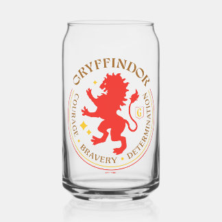 Verre Canette Badge de fierté de la maison GRYFFINDOR™ Lion Roug