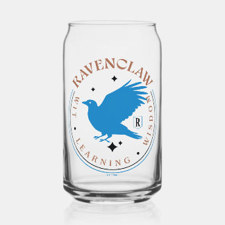 Verre Canette Badge de la Fierté de la maison d'aigle bleu RAVEN