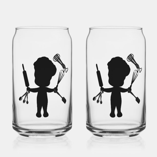 Verre Canette Baker Juggles His Utensils (Recto)