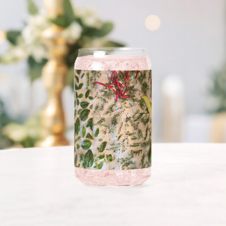 Verre Canette Basil et poivrons