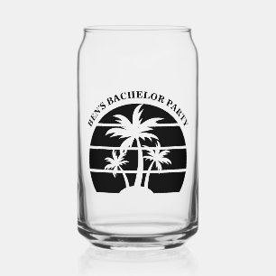 Verre Canette Beach Bachelor Party Island Mariage Groomsmen