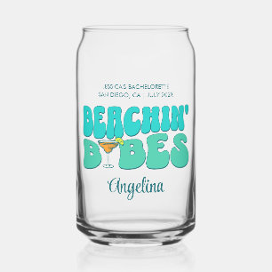 Verre Canette Beach Bachelorette Party Beachin Babes Bridesmaid