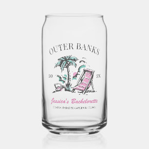 Verre Canette Beach Bachelorette Party Custom Bridesmaid Cadeau