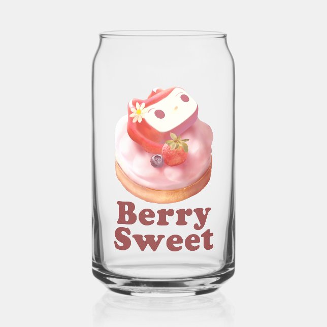 Verre Canette Berry Sweet: Bunny Girl Strawberry Tart (Verso)