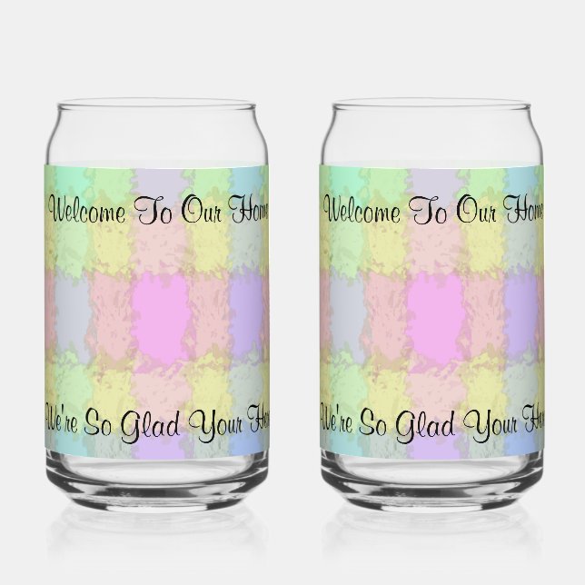 Verre Canette Bienvenue Soda Glass (Recto)
