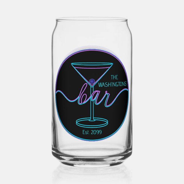 Verre Canette Bière de kit de script fantaisie (Recto)