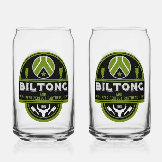 Verre Canette Biltong Et Bière (Recto)