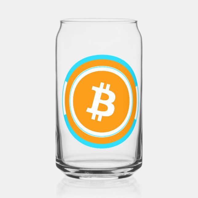 Verre Canette bitcoin (Recto)
