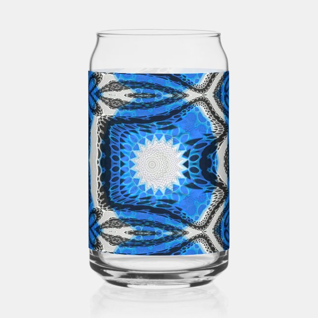 Verre Canette Bleu Atomique (Recto)